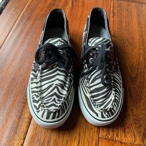 Zebra Print Sperry’s